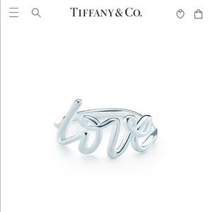 Tiffany love ring